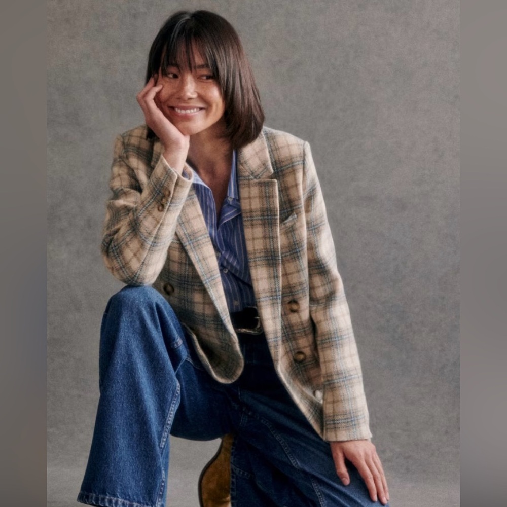 Sezane Virgin Wool Blazer